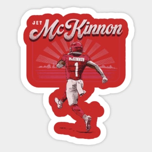 Jerick McKinnon Kansas City Skip Sticker